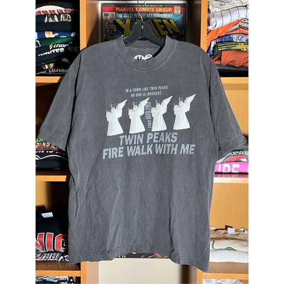 Twin Peaks David Lynch Fire Walk With Me Horror Movie Promo Tee - Picture 1 of 4